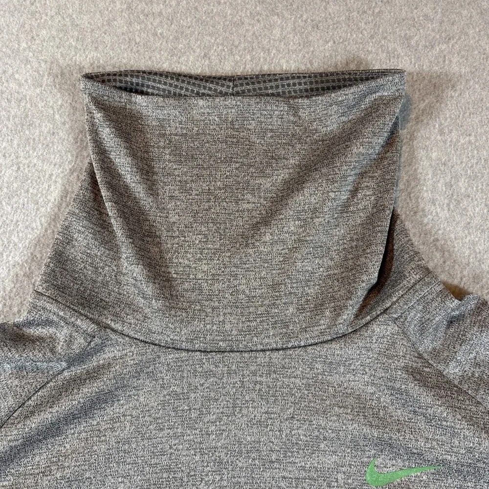 Nike Oregon Ducks women's funnel neck long-sleeve sweatshirt Sz L Preowned